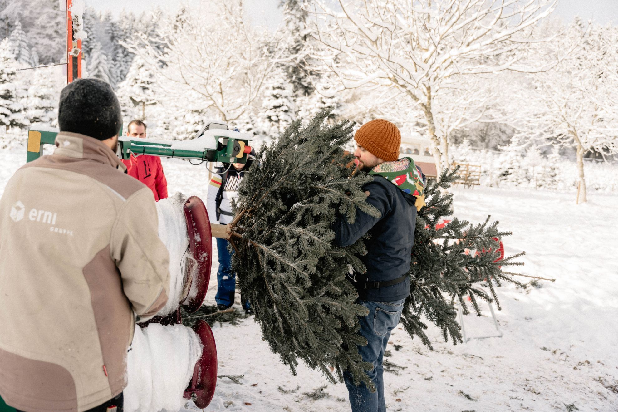 Christbaumkauf mit Erlebnisfaktor